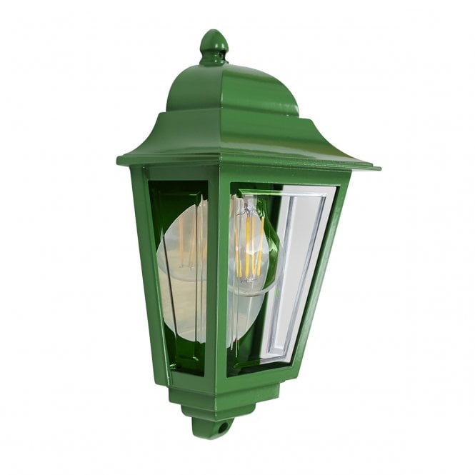 Deco Lane Green Half Wall Lantern