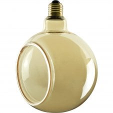 LED decorative bulb in gold glass