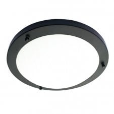 Modern Black LED Flush Ceiling Light