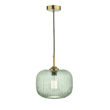 green glass ceiling pendant
