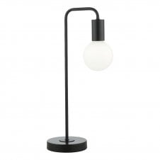 Matt Black Overhang Table Lamp