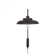 DENVER Industrial Swing Arm Wall Light Matte Black