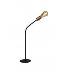 Flexible Table Lamp Satin Black Copper