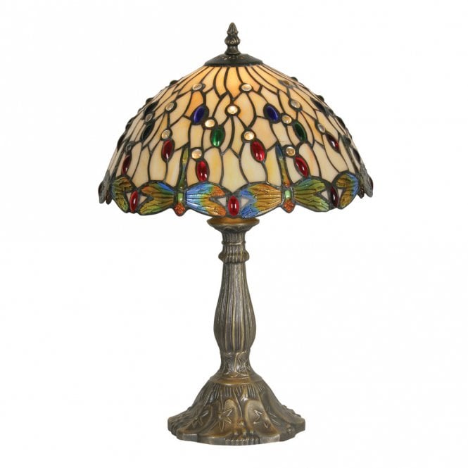 DRAGONFLY II Tiffany Table Lamp