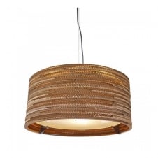 DRUM recycled scraplight ceiling pendant light