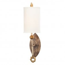 Gold Leaf Wall Light | The Lighting Company 
