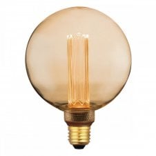 E27 Led Dim Vint Large Glb Square Cage L 3.5W 120LM