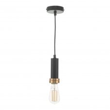 E27 Suspension Matt Black And Bronze