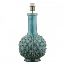 EDLYN Table Lamp | Blue Reactive Glaze | Base Only