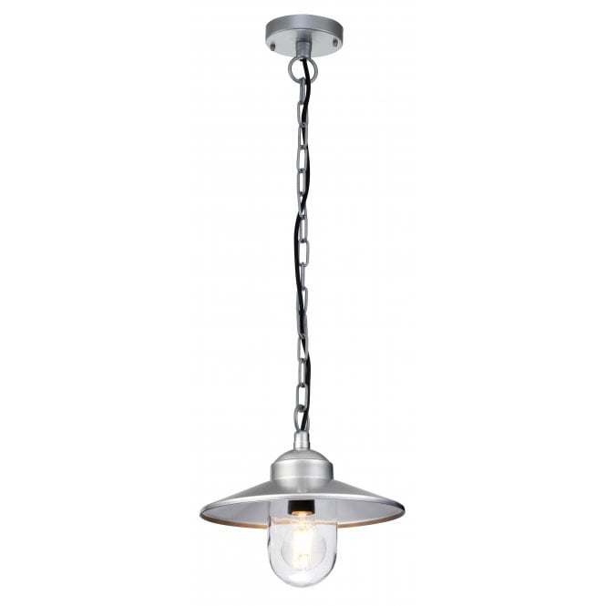 ELSTEAD KLAMPENBORG Chain Lantern In Stainless Steel