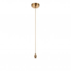 Eltham Brass Suspension with Natural Cable
