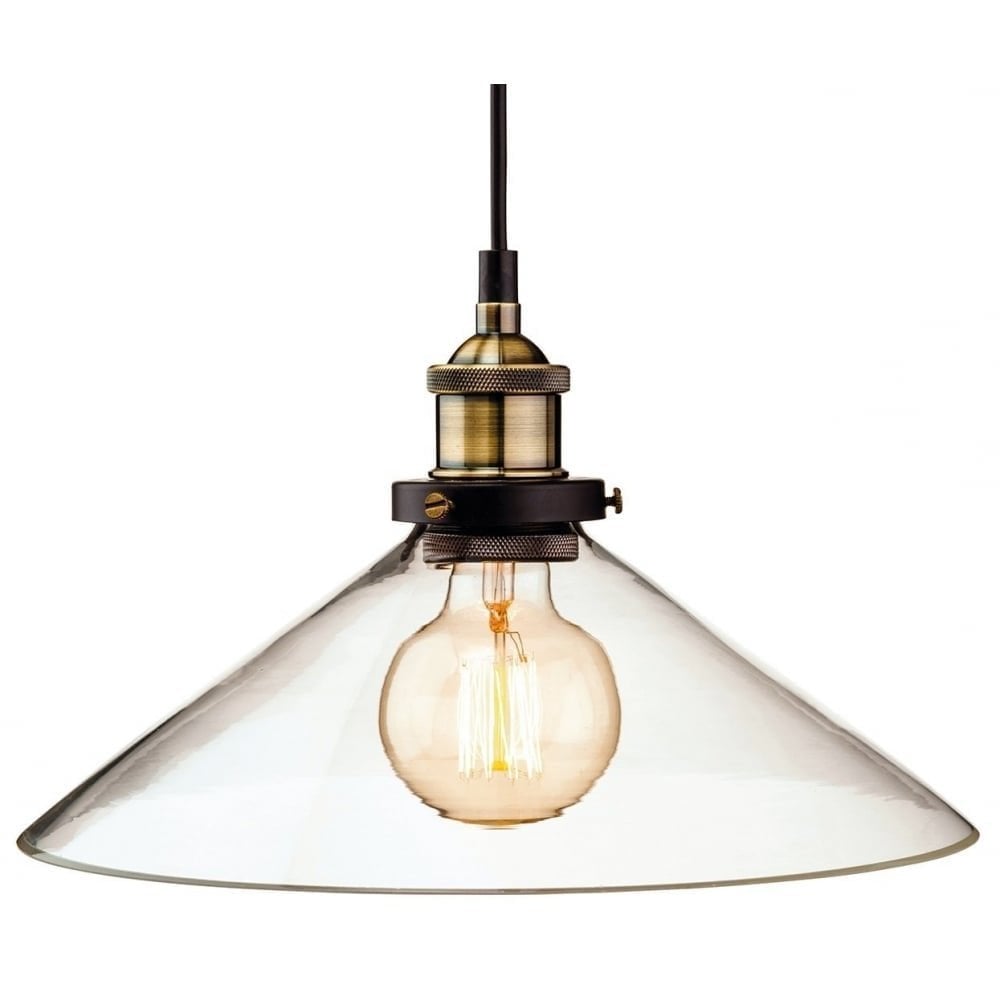 Antique Clear Glass Shades