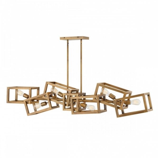 ENSEMBLE 6 Light Pendant Bar Brushed Bronze Brushed Bronze