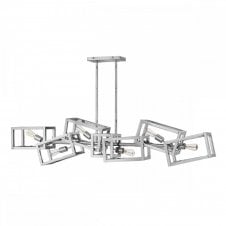 6 Light Pendant Bar Polished Nickel Polished Nickel 