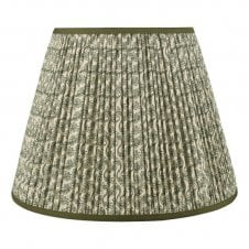 Esther Green Cotton Empire Shade 40cm