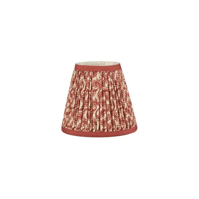 Esther Red Cotton Empire Shade 15cm