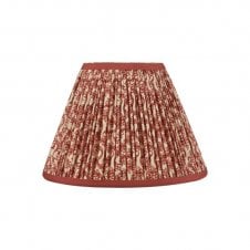 Esther Red Cotton Empire Shade 25cm