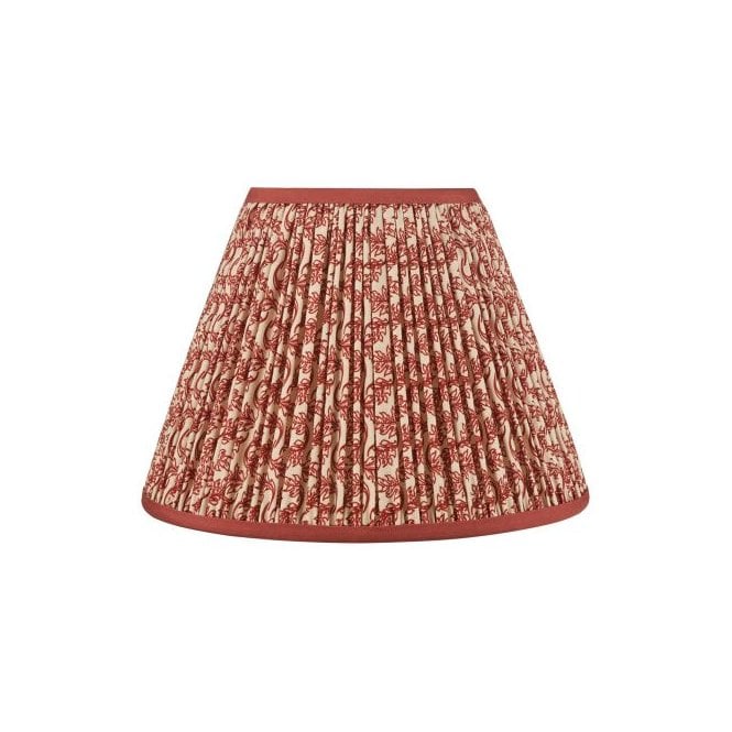 Esther Red Cotton Empire Shade 30cm