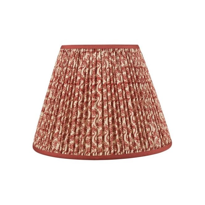 Esther Red Cotton Empire Shade 35cm