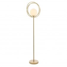 ETERNAL Loop Floor Lamp in Brushed Gold