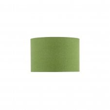 30cm Linen Drum Shade in Green