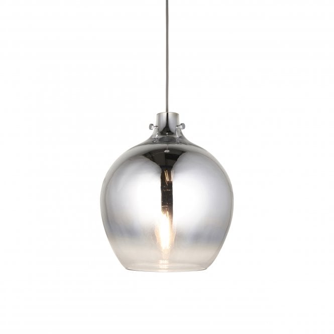 EVANESCENT Ceiling Pendant in Chrome Glass