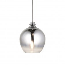 EVANESCENT Ceiling Pendant in Chrome Glass