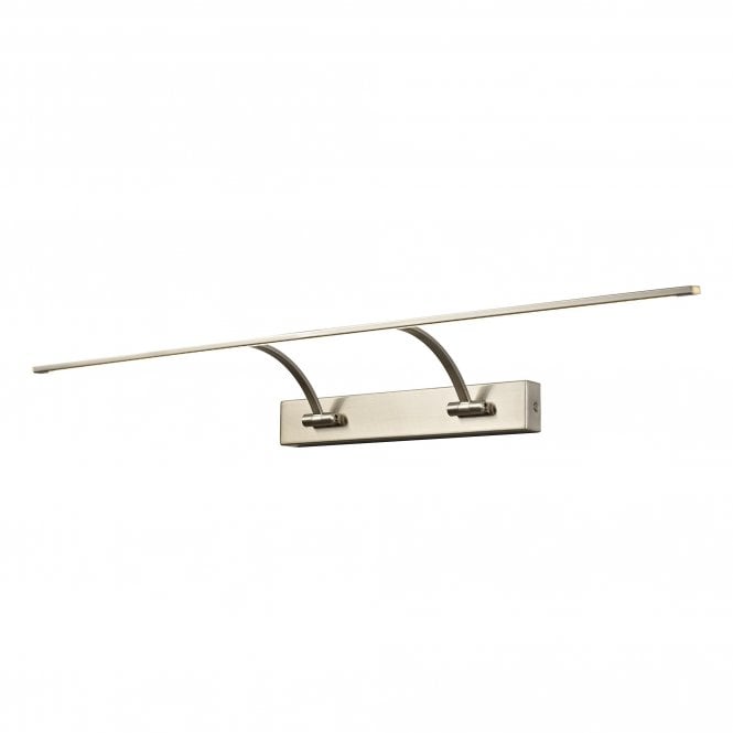EXHIBITION Long 95cm Wall Lamp Nickel Picture Light 16 Watt LED with 3 year warranty