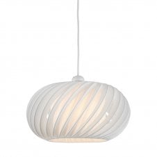 Retro style shade easy fit ceiling pendant light