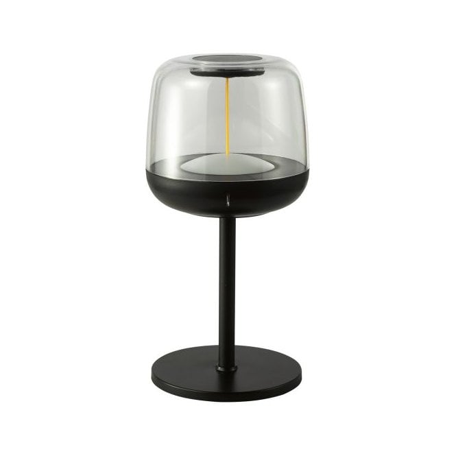 Ezera Rechargeable LED Outdoor Table Lamp - Black IP44