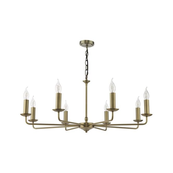 Favian 8 Light Ceiling Pendant Matte Bronze (Fitting Only)