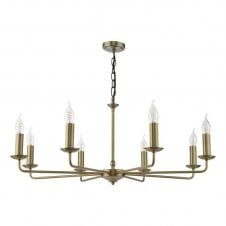 Favian 8 Light Ceiling Pendant Matte Bronze (Fitting Only)