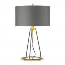 Grey and Gold Table Lamp