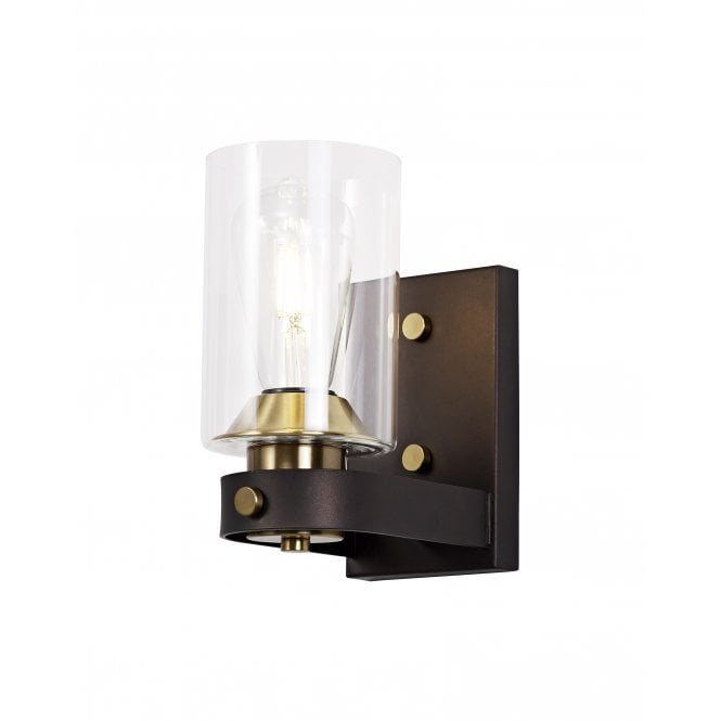 FEUDAL Brown Oxide/Bronze Wall Light