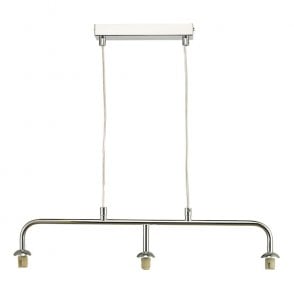 FEYA 3 Light Pendant Bar Chrome