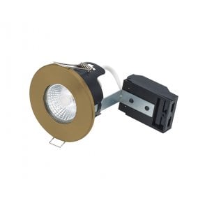 FIRESTAY IP65 Showerlight Downlight Antique Brass
