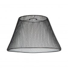 Adjustable 40cm Non-Electric Shade Matt Black