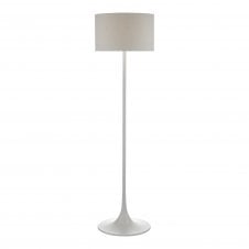 FLOOR lamp in grey complete with shade