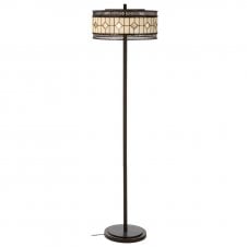 Art Deco Diamond Tiffany Floor Lamp