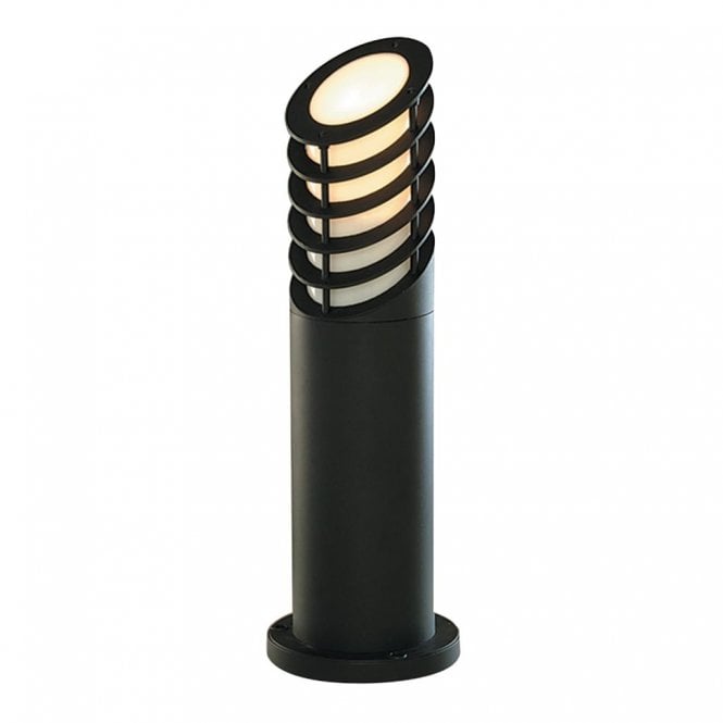 GARDEN POST LIGHT black aluminium 45 cm outdoor bollard