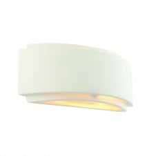 GIANNA modern white ceramic wall washer light