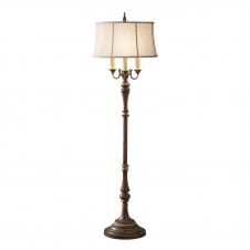 traditional floor lamp with shade