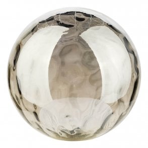 Smoked Dimpled Glass Shade