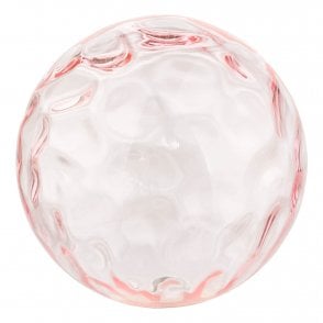 GL13 Pink Dimpled Glass Shade