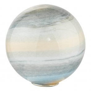 GL7L Large Planet Art Glass Globe Shade