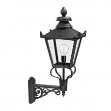Outdoor Wall Lantern Black 