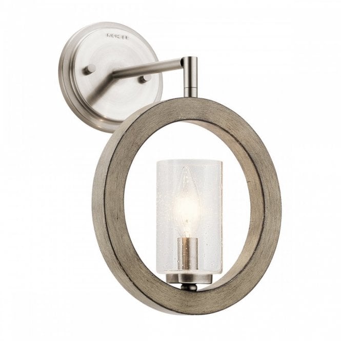 GRAND BANK Adjustable Wall or Ceiling Light in Distressed Antique Grey