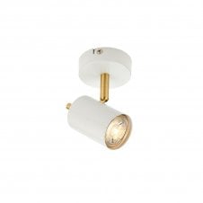 GULL Single Spotlight in White and Gold