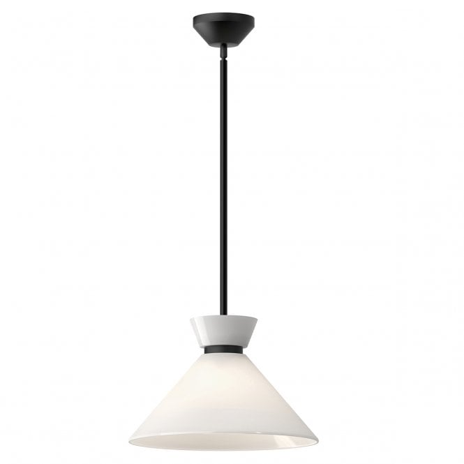 Halston Pendant in Matte Black