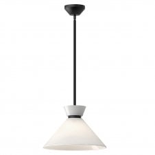 Halston Pendant in Matte Black